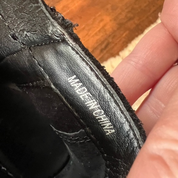 Alex Marie Women's Black Suede Ankle Boots, size 9.5, GUC, business casual - Picture 7 of 8